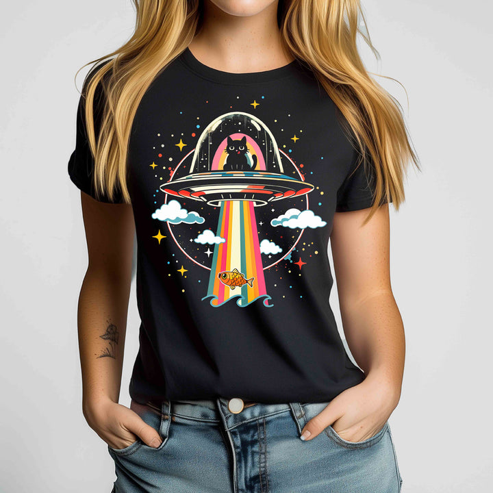 UFO Cat Crewneck Tshirt