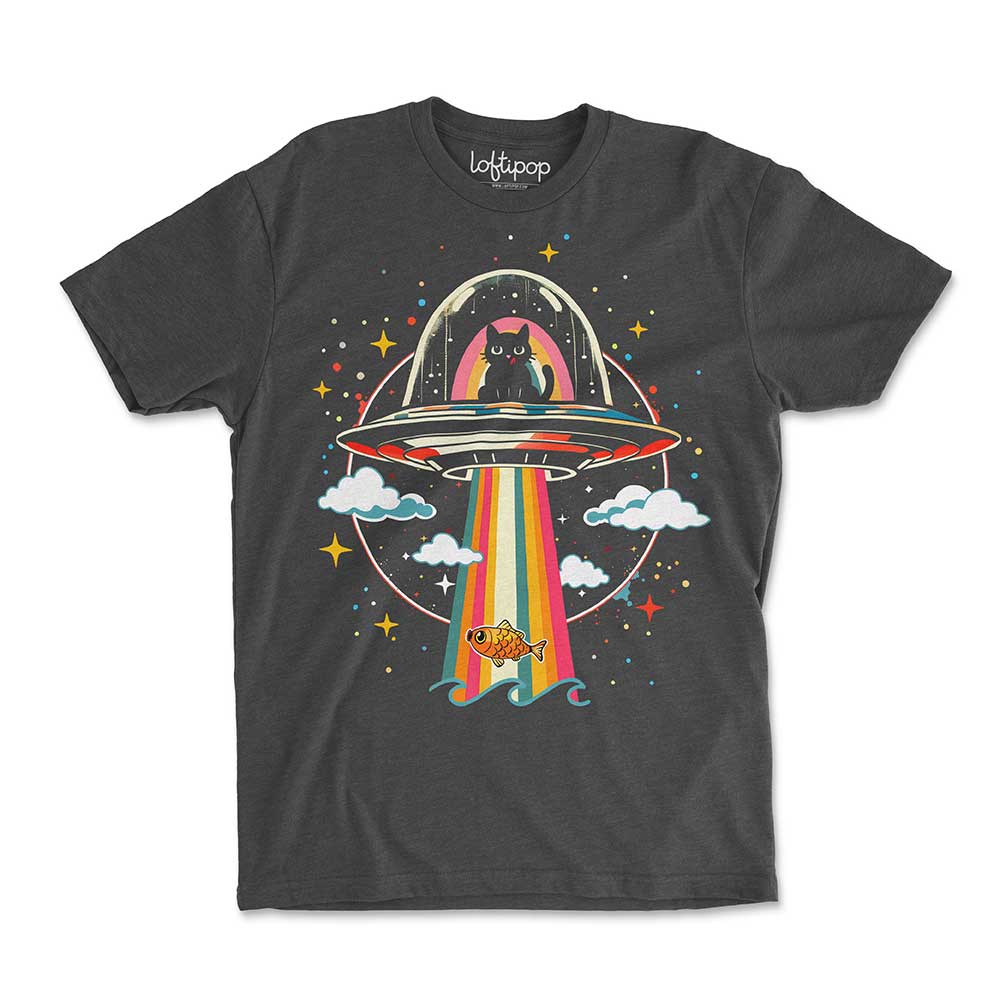 UFO Cat Crewneck Tshirt