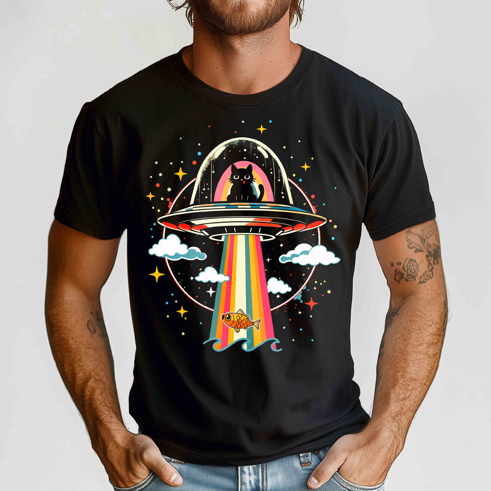 UFO Cat Crewneck Tshirt