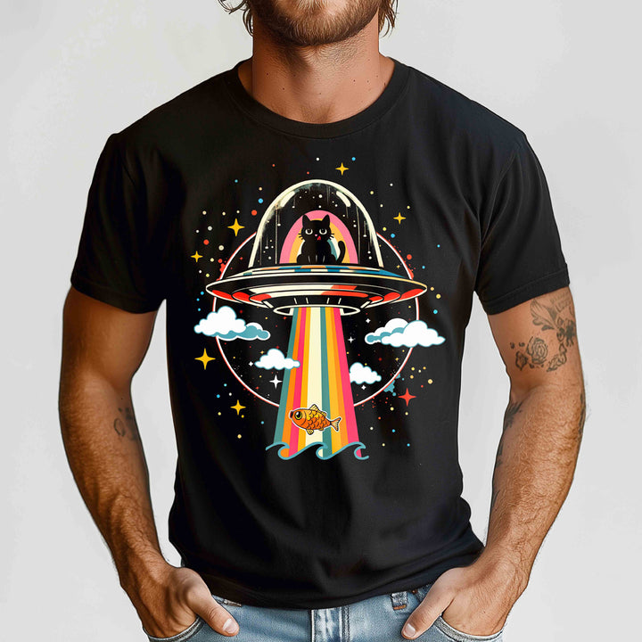 UFO Cat Crewneck Tshirt