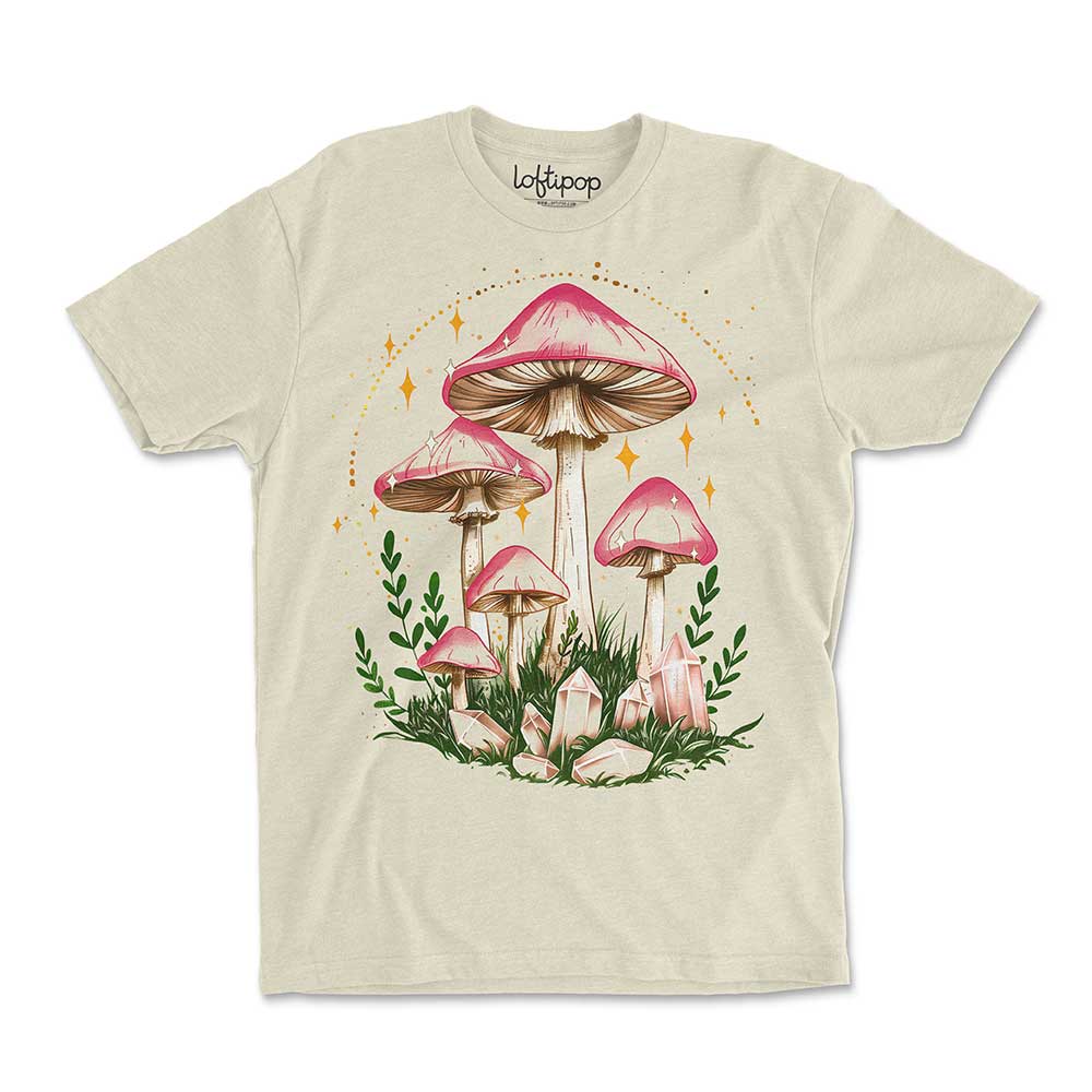 Celestial Mushroom Crewneck Tshirt