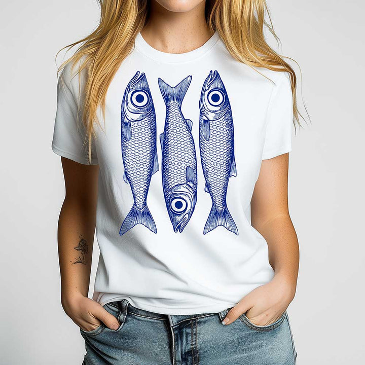 Sardines Crewneck Tshirt