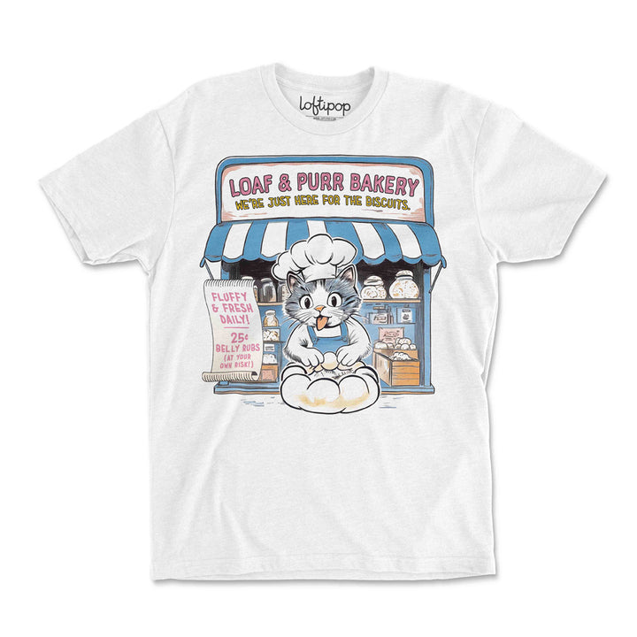Cat Bakery Crewneck Tshirt