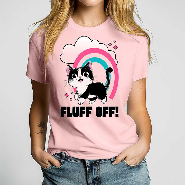 Fluff Off Crewneck Tshirt