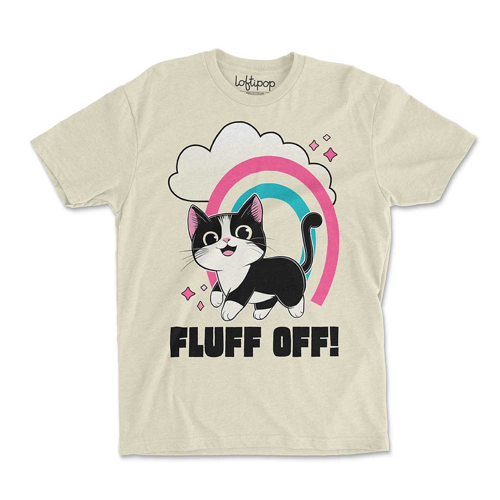Fluff Off Crewneck Tshirt