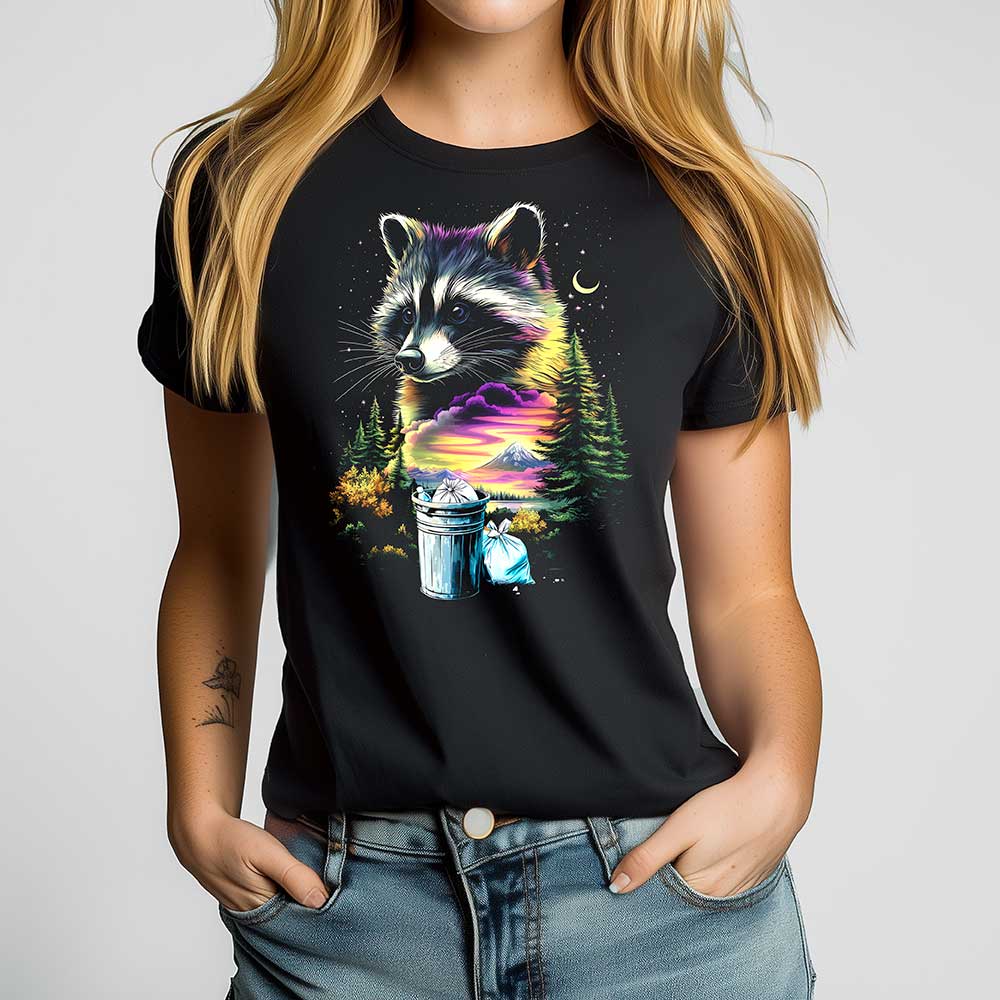 Raccoon Crewneck Tshirt