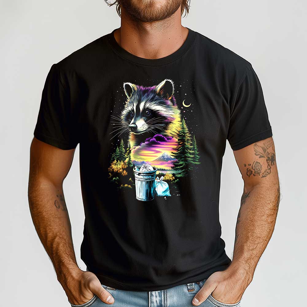 Raccoon Crewneck Tshirt