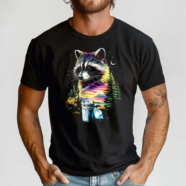 Raccoon Crewneck Tshirt
