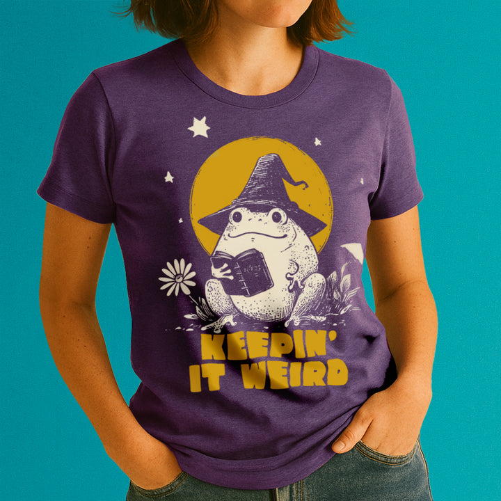 Keepin It Weird Crewneck Tshirt