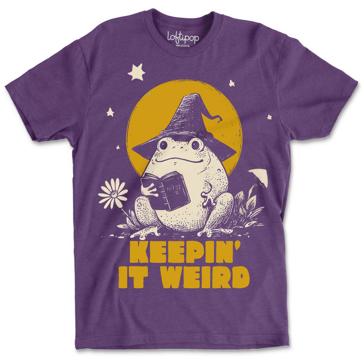 Keepin It Weird Crewneck Tshirt