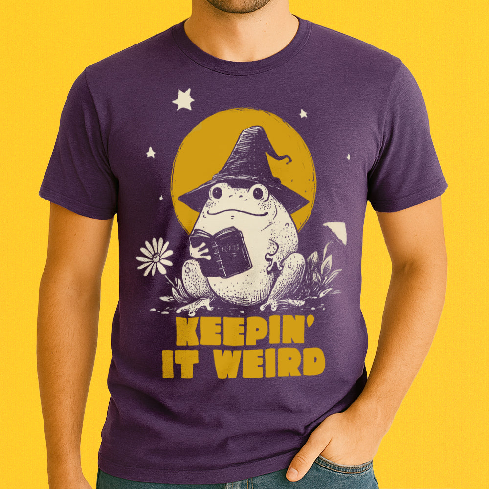 Keepin It Weird Crewneck Tshirt