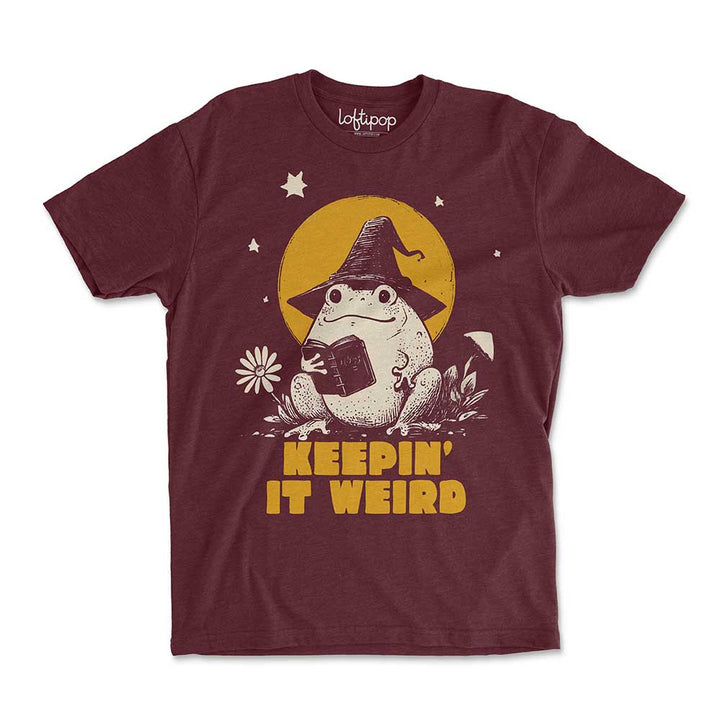 Keepin It Weird Crewneck Tshirt