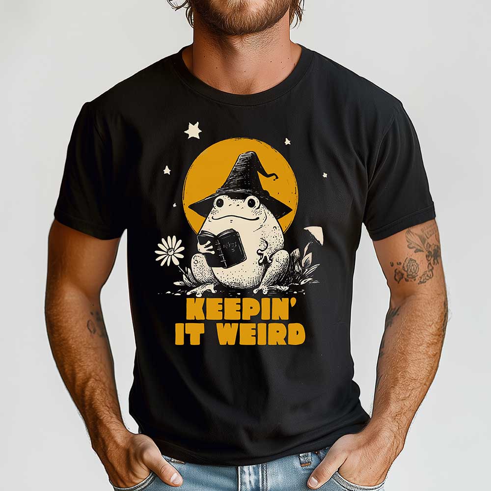 Keepin It Weird Crewneck Tshirt