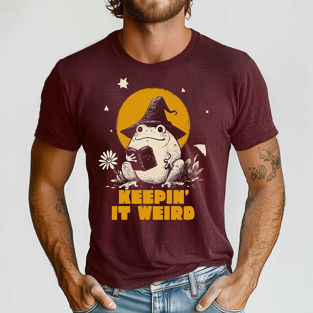 Keepin It Weird Crewneck Tshirt