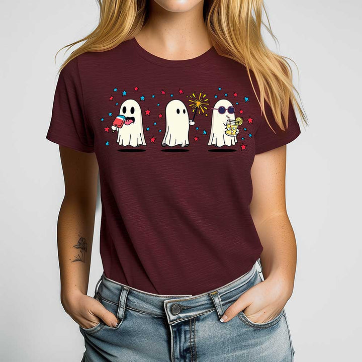 Summer Ghosts Crewneck Tshirt