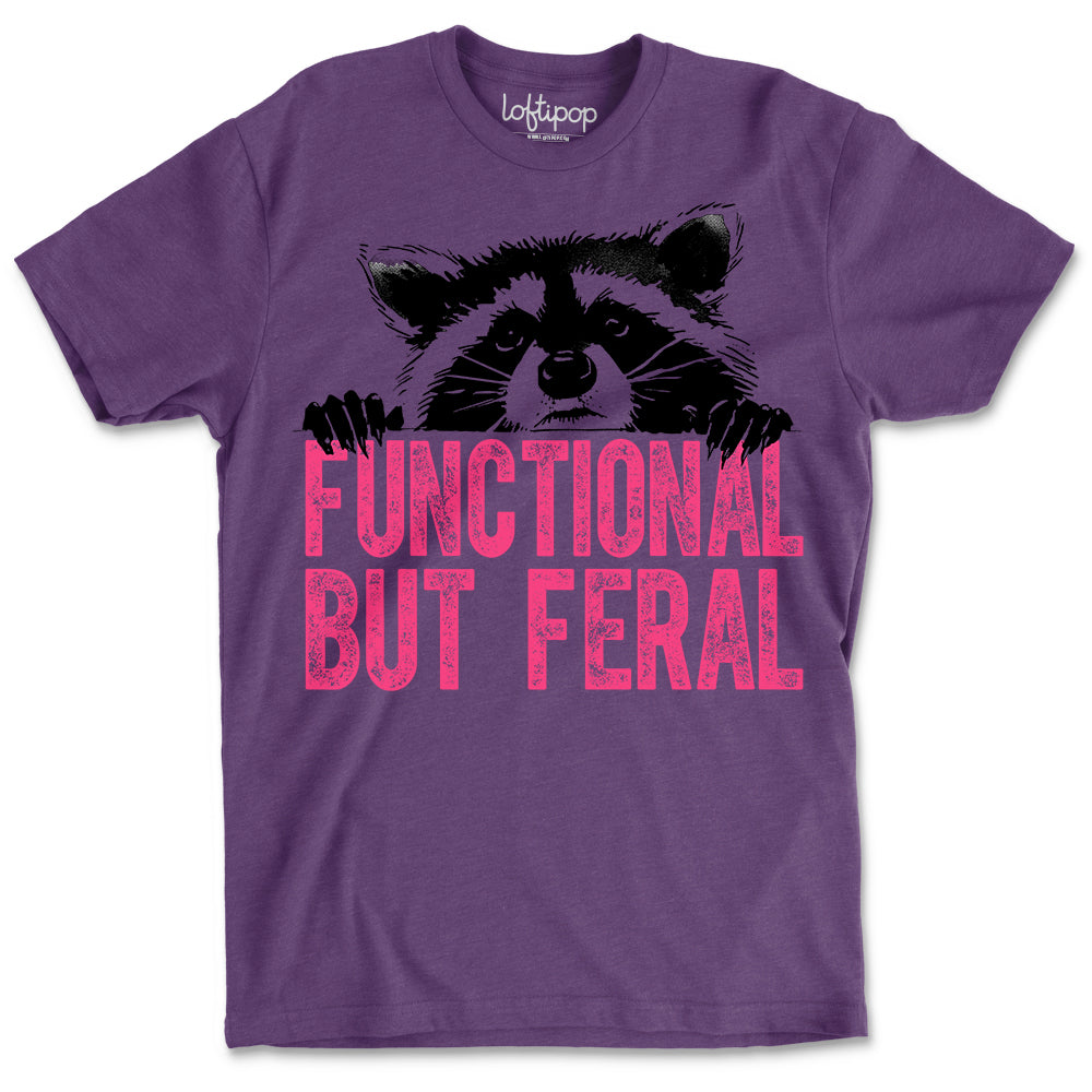 Functional But Feral Crewneck Tshirt