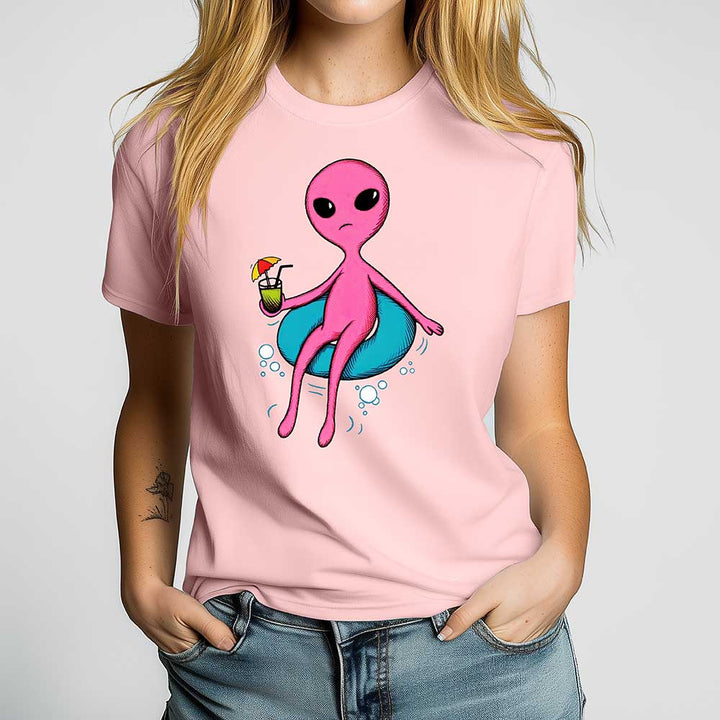 Poolside Alien Crewneck Tshirt