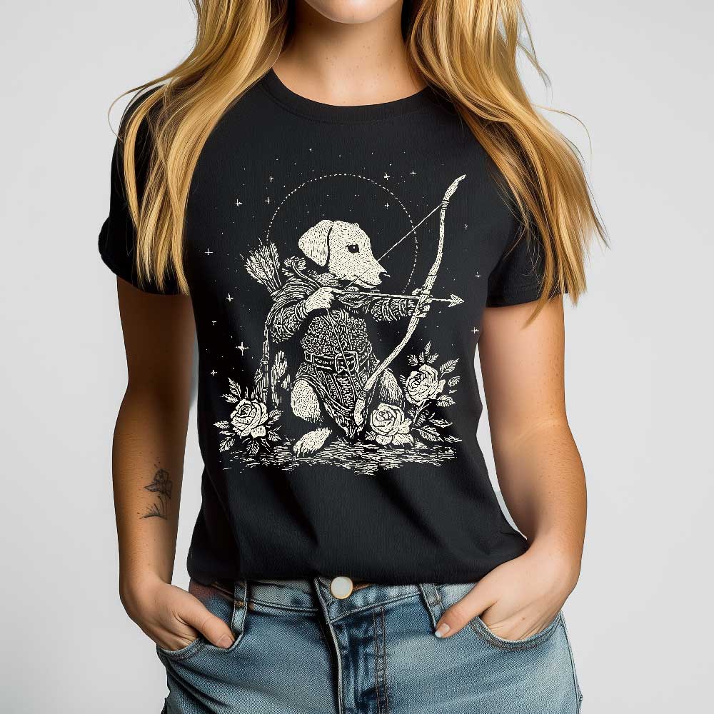 Renaissance Dog Crewneck Tshirt