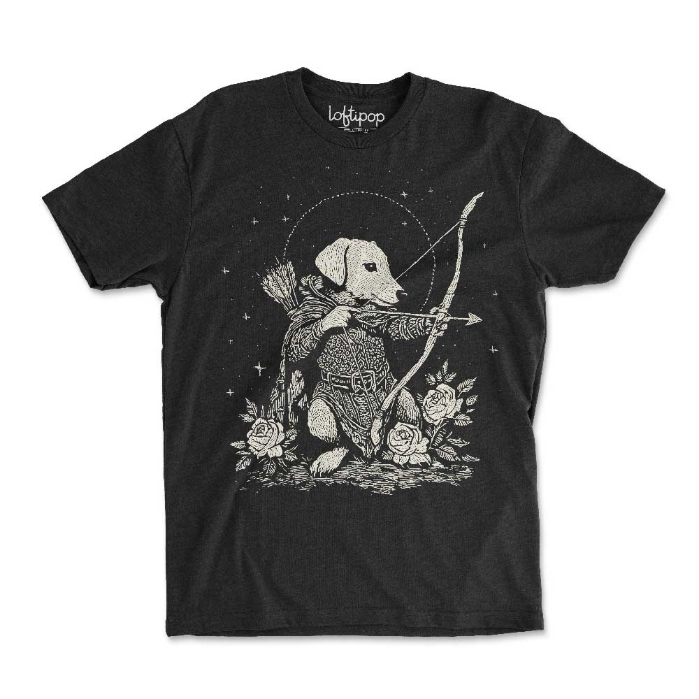 Renaissance Dog Crewneck Tshirt