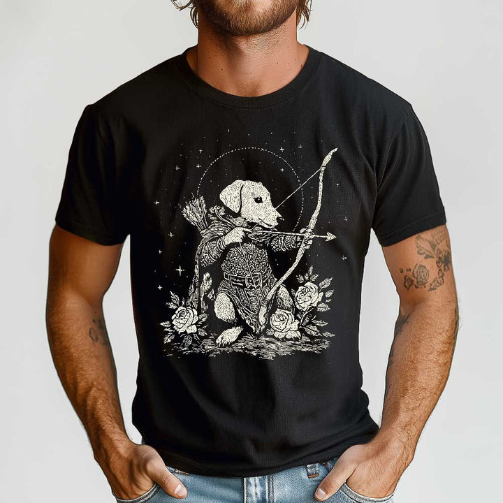 Renaissance Dog Crewneck Tshirt