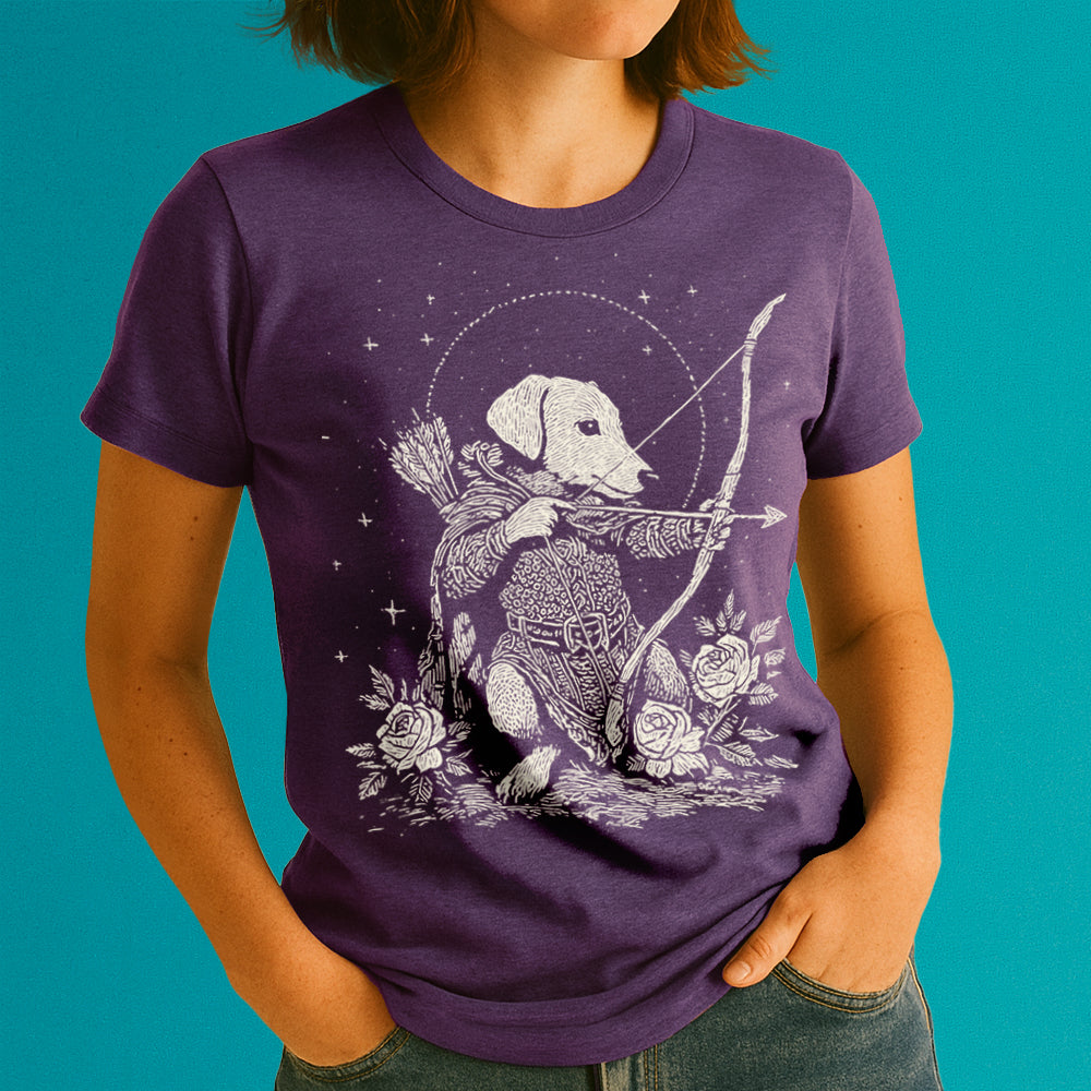 Renaissance Dog Crewneck Tshirt