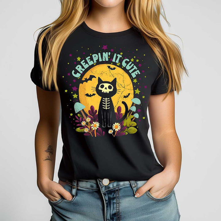 Creepin' It Cute Crewneck Tshirt