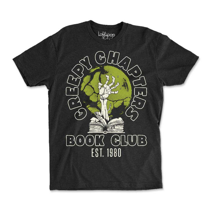 Creepy Chapters Book Club Crewneck Tshirt