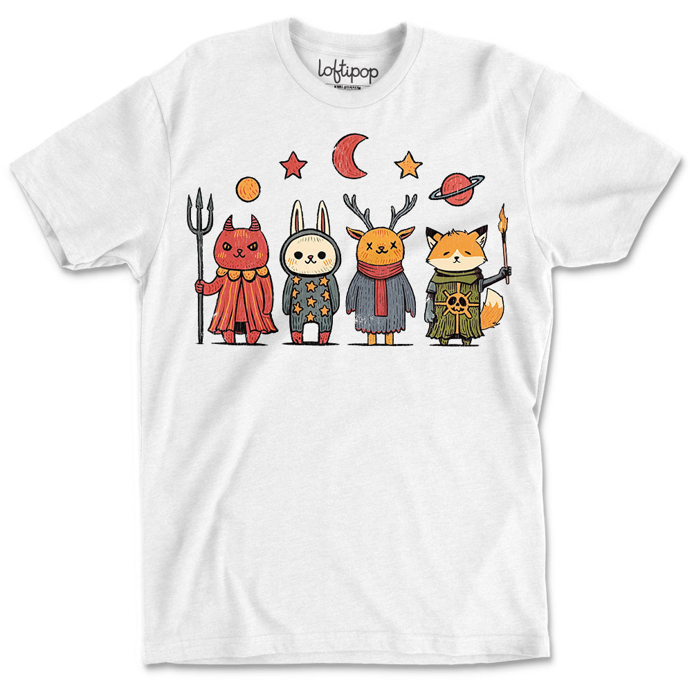 Occult Vintage Animals Crewneck T-Shirt