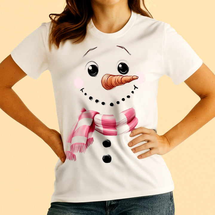 Snowman Crewneck T-Shirt