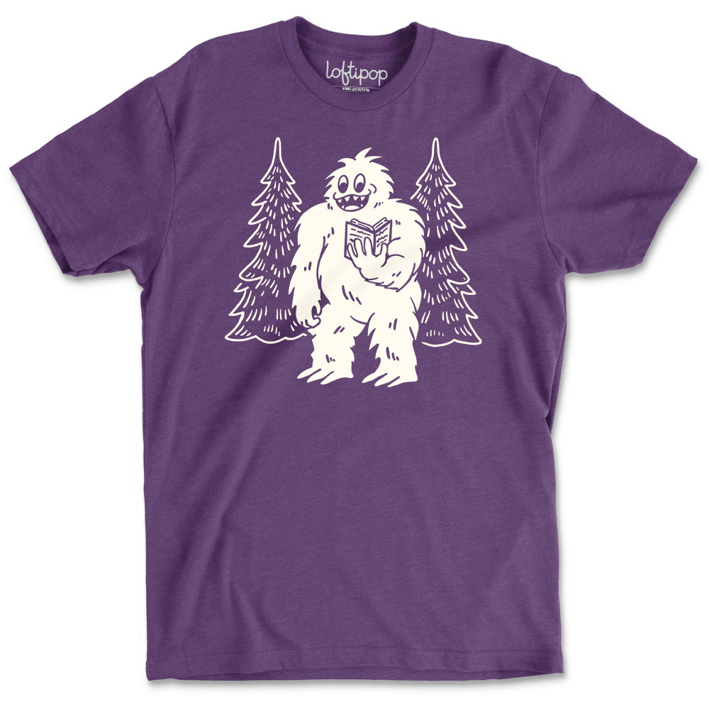 Bookish Yeti Crewneck T-Shirt