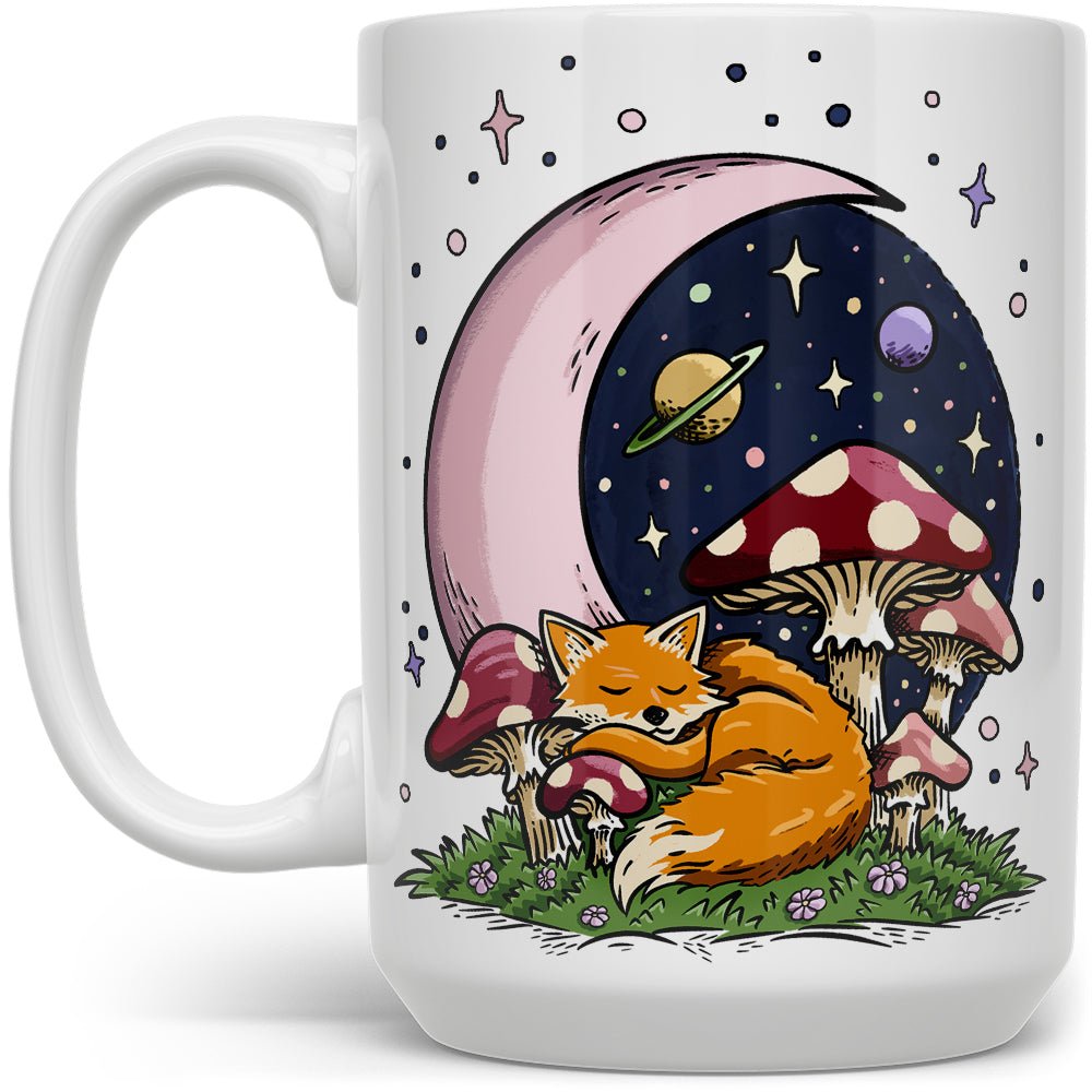 Sleeping Moon Fox Mug - Loftipop