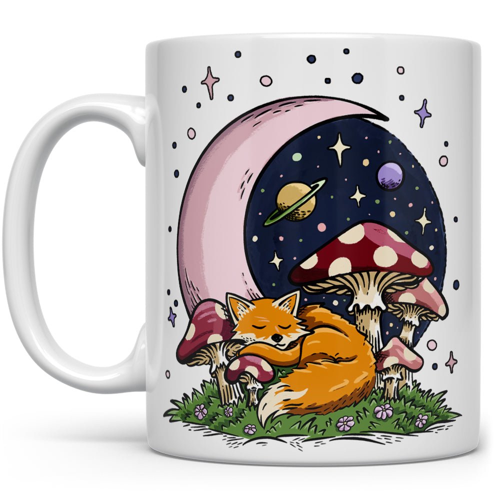 Sleeping Moon Fox Mug - Loftipop