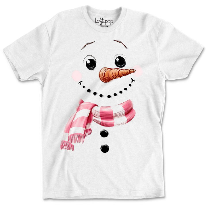 Snowman Crewneck T-Shirt - Loftipop