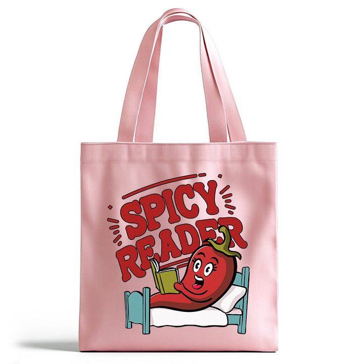 Spicy Reader Tote Bag - Loftipop