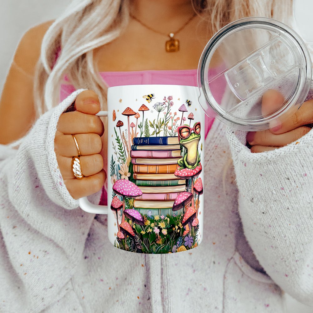 Spring Books Insulated Travel Mug - Loftipop