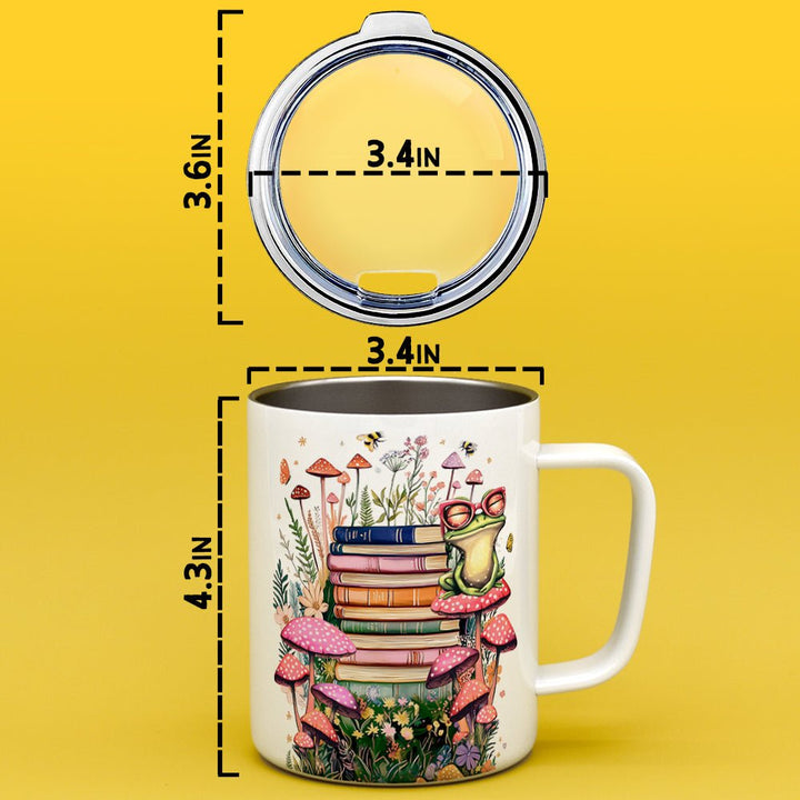 Spring Books Insulated Travel Mug - Loftipop