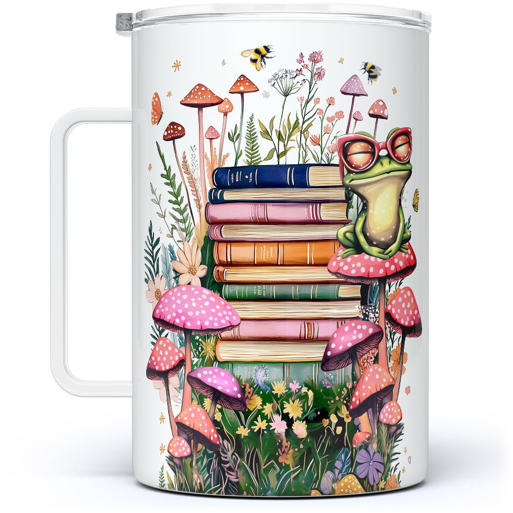 Spring Books Insulated Travel Mug - Loftipop