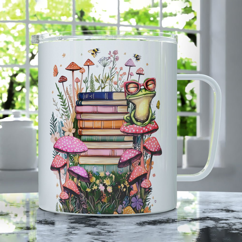 Spring Books Insulated Travel Mug - Loftipop