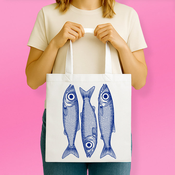 Sardines Tote Bag