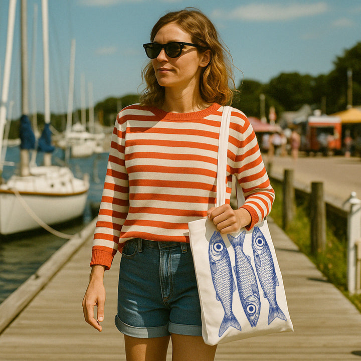 Sardines Tote Bag