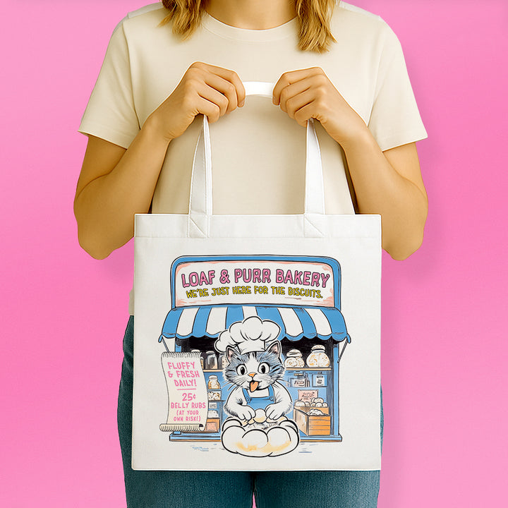 Cat Bakery Tote Bag
