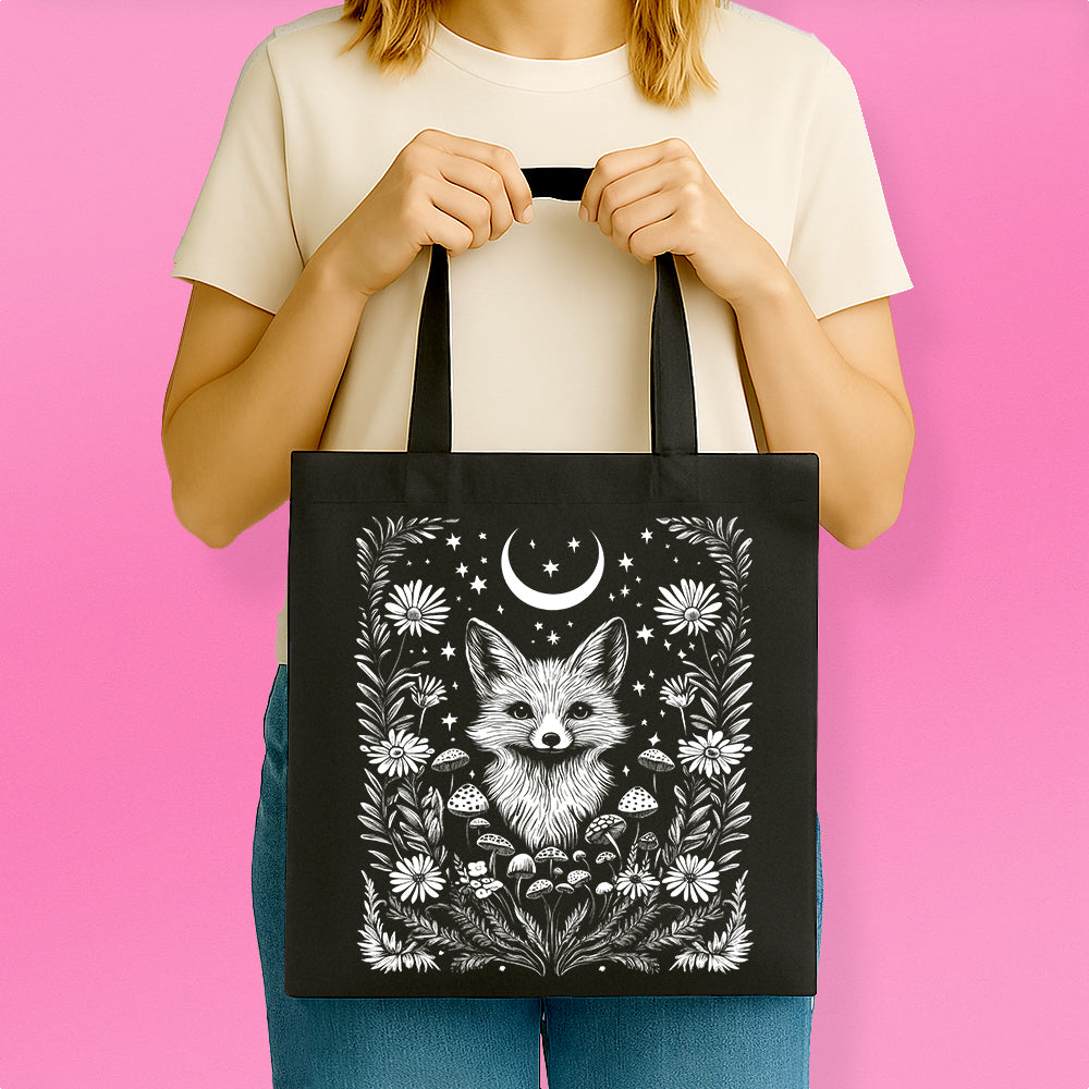 Woodland Fox Tote Bag
