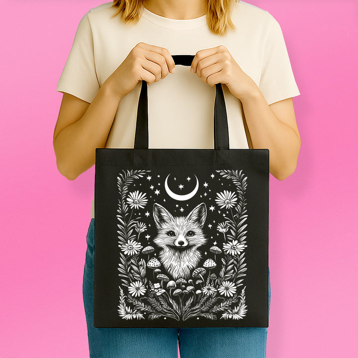 Woodland Fox Tote Bag