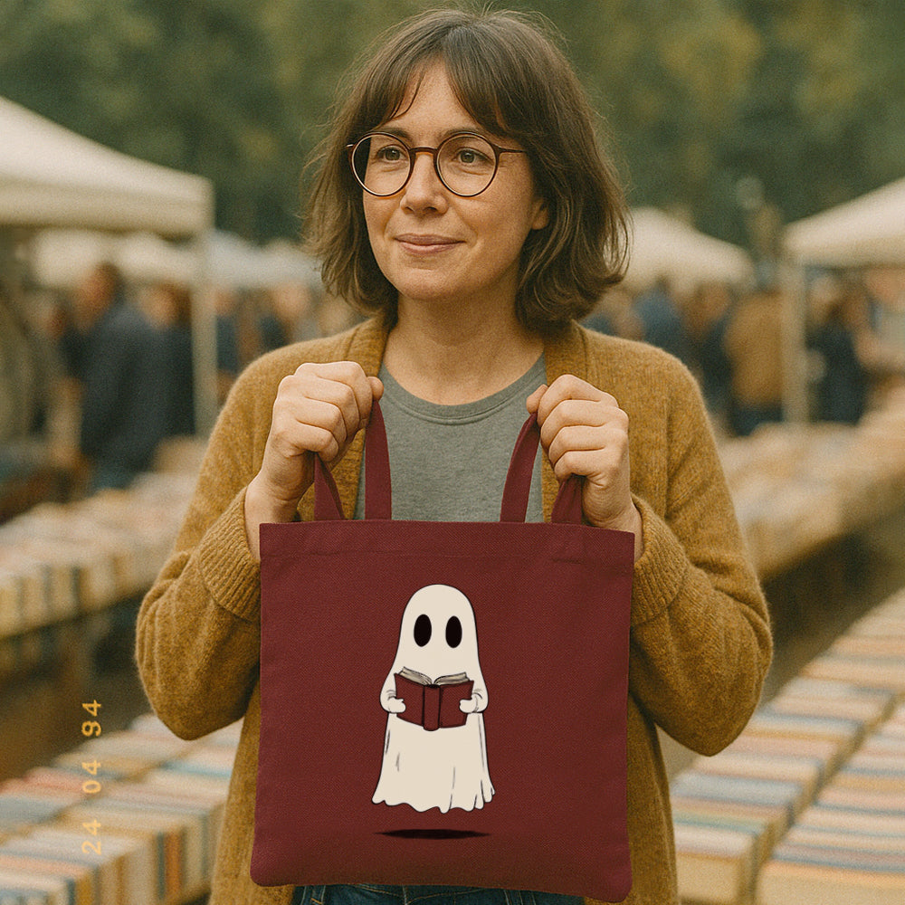Reading Ghost Tote Bag