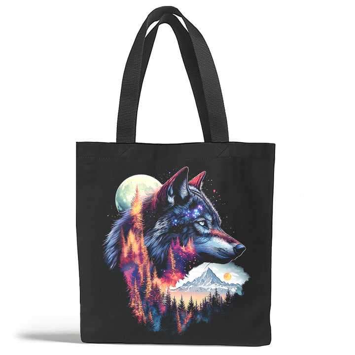 Nature Wolf Tote Bag