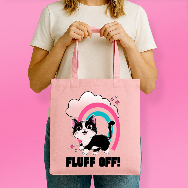 Fluff Off Tote Bag