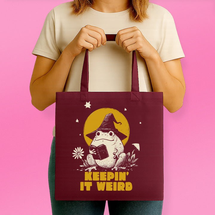 Keepin It Weird Tote Bag