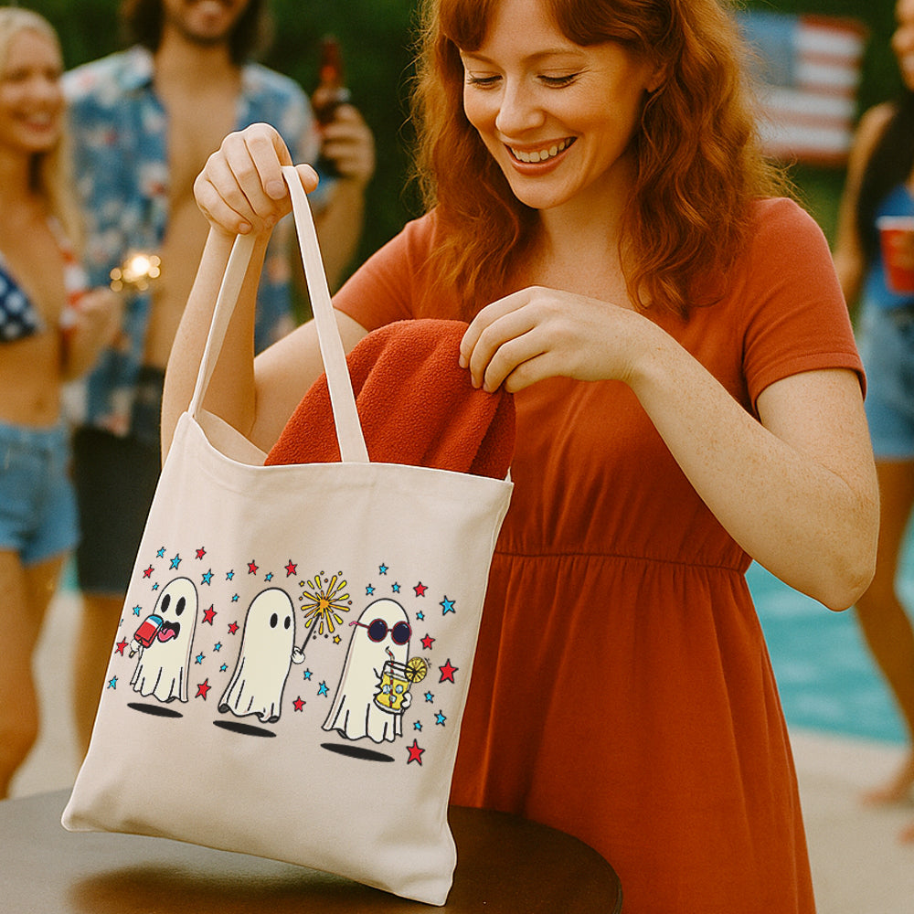 Summer Ghosts Tote Bag