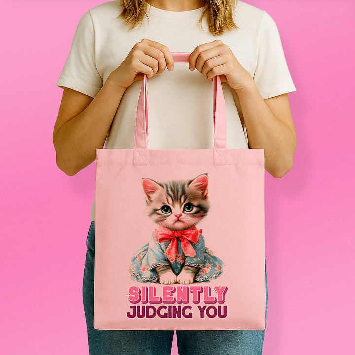 Silently Judging You Tote Bag