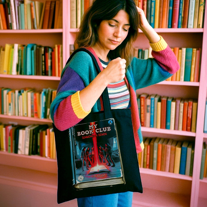 My Book Club Summoned a Demon Tote Bag